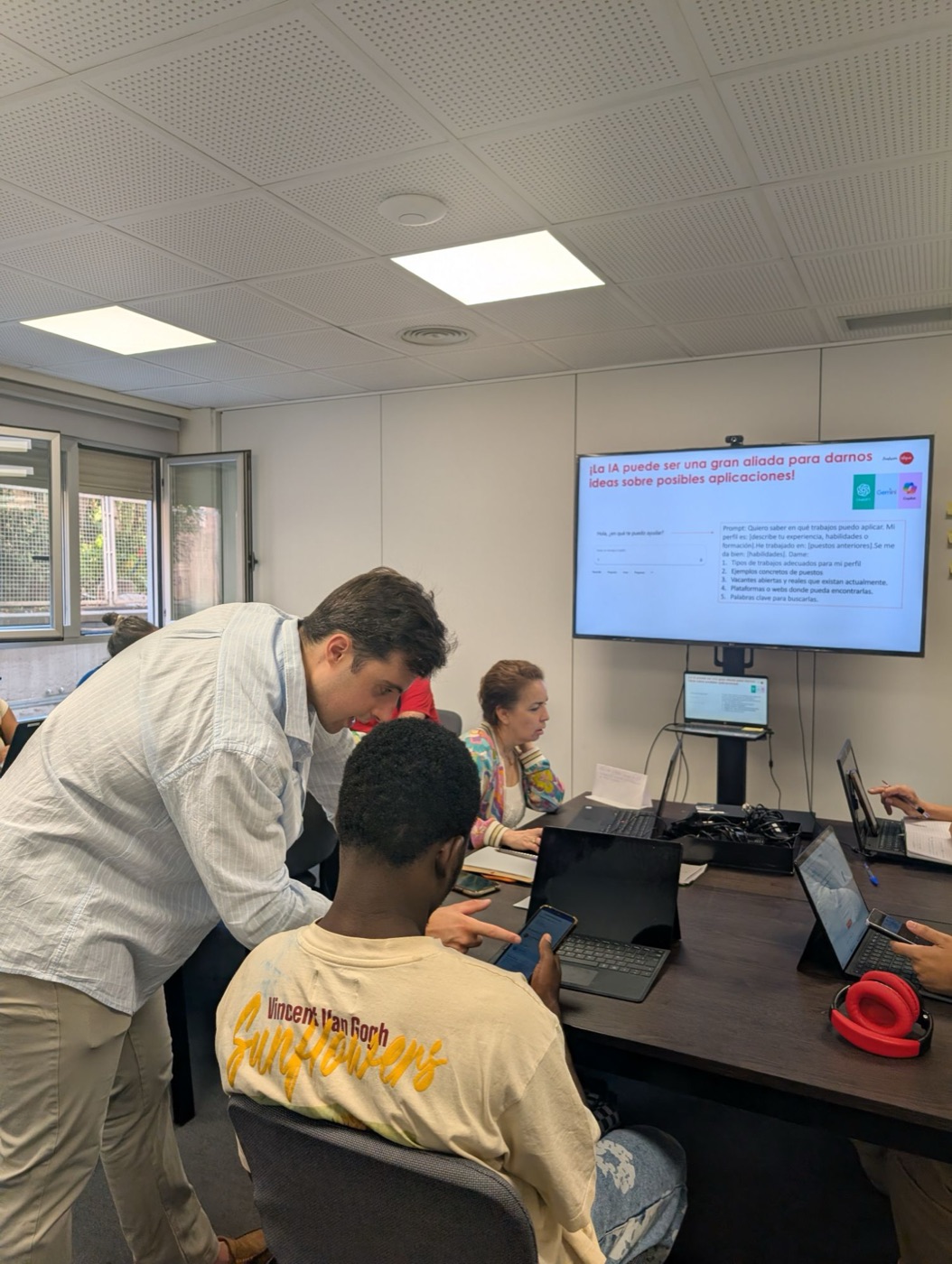 Smartbull volunteering at Fundación Integra