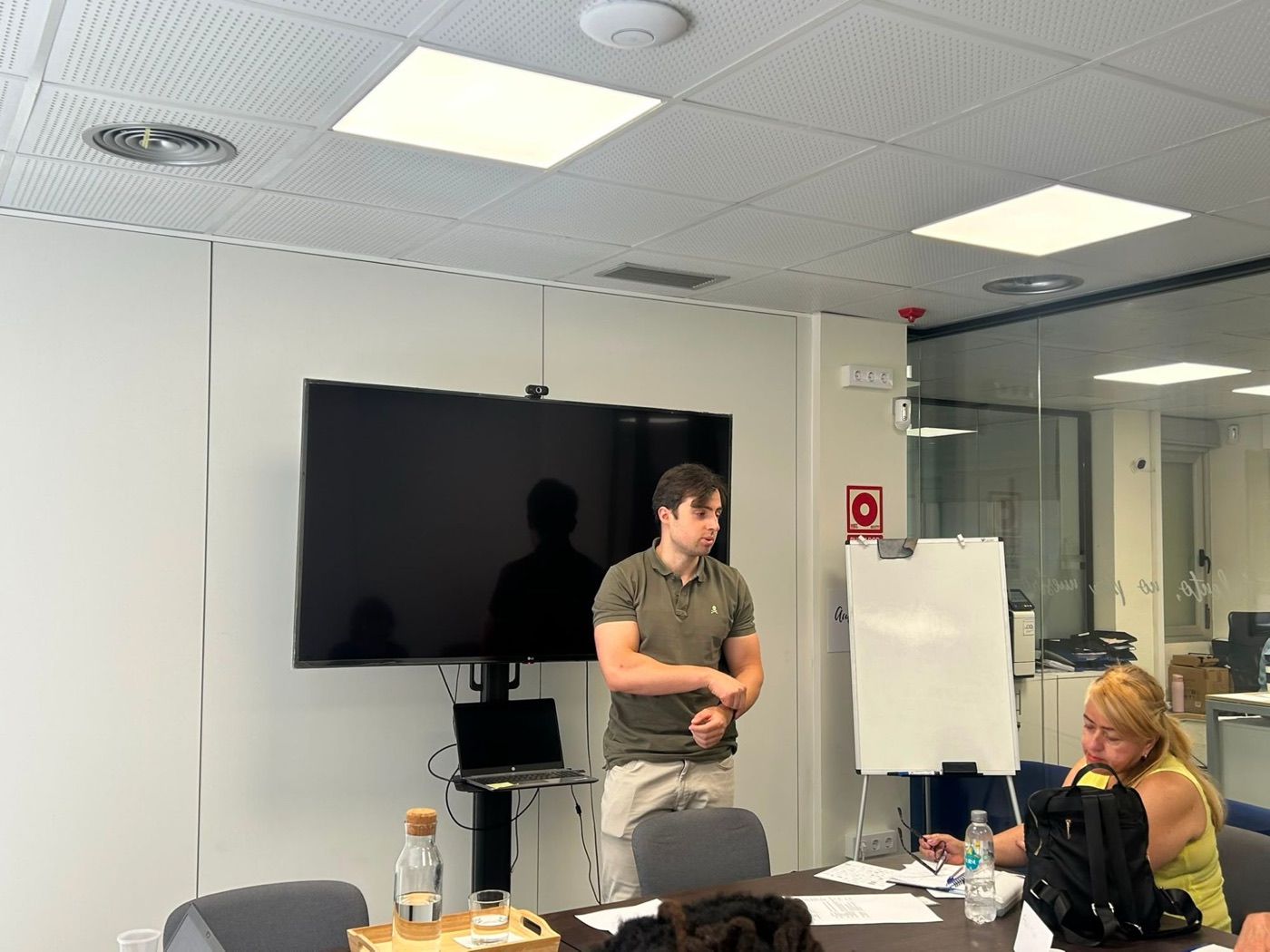 Smartbull volunteering at Fundación Integra